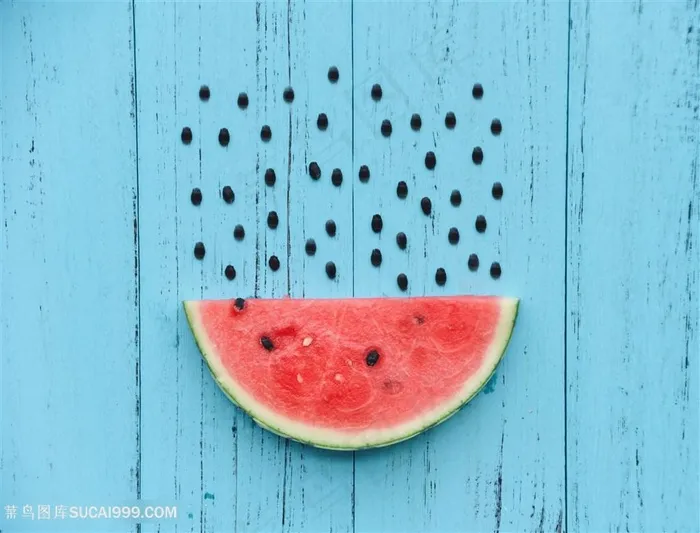 素食水果西瓜图片