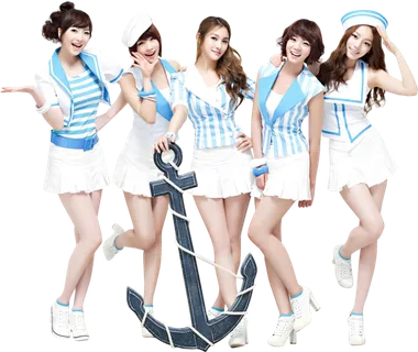 47免抠元素 免抠摄影 美女 人物 服装 女团