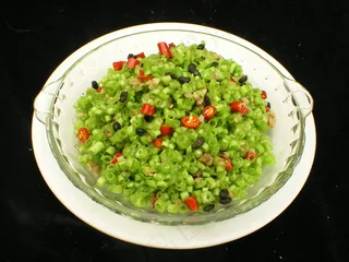 0402空心菜梗炒肉沫