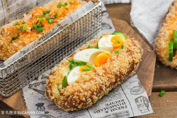 早餐面包蛋糕鸡蛋夹心