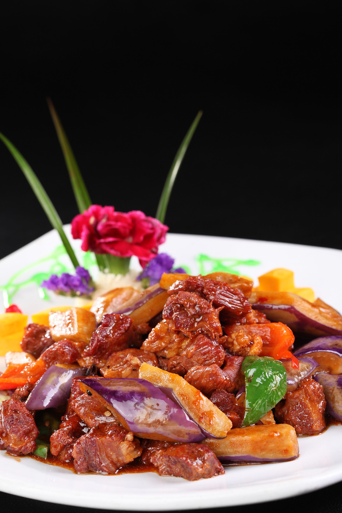 R00159牛肉烧茄子 (3)