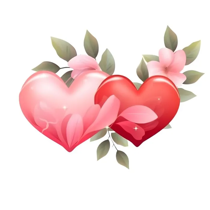 情人节520爱心礼物礼盒浪漫免抠(4096x4096)