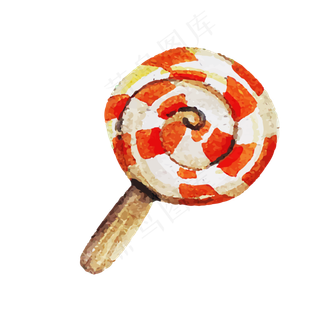 卡通节日糖果棒棒糖