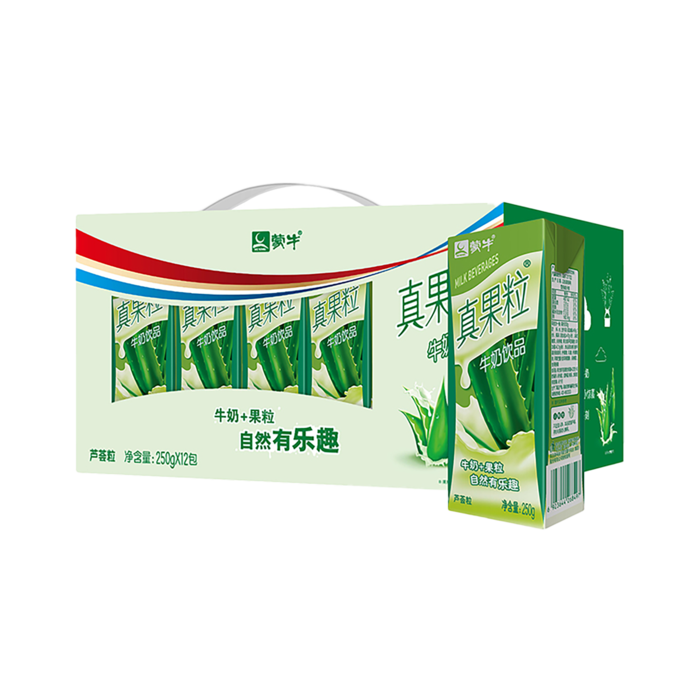 蒙牛真果粒5超市商品白底图免抠实物摄影png格式图片透明底