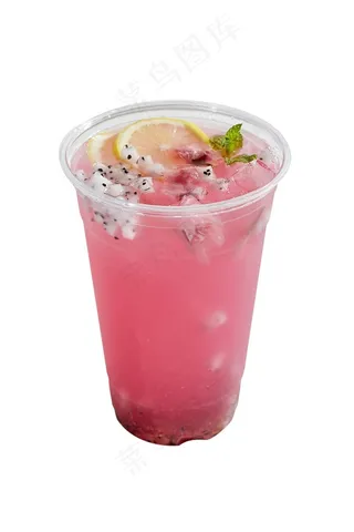 水果茶樱花之爱饮品图片（免抠图）