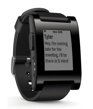 智能鹅卵石手表 PNG免抠