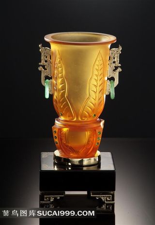 金色华丽复古文物