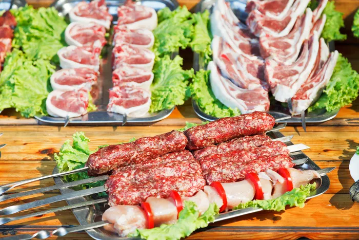 烧烤油炸麻辣弹串串烤肉烤串