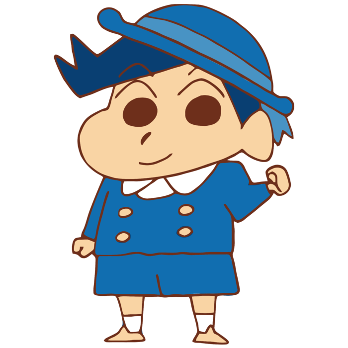 蜡笔小新可爱动画人物免扣素材