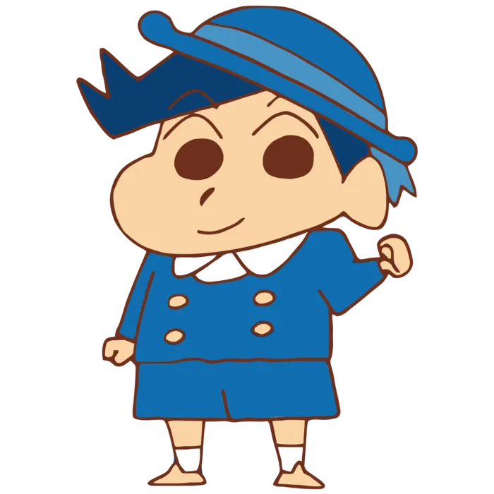 蜡笔小新可爱动画人物免扣素材