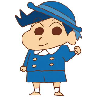 蜡笔小新可爱动画人物免扣素材