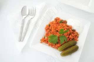 西班牙海鲜饭图片