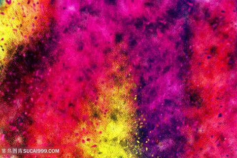 五彩墨点点状背景高清图片