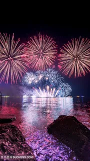 无锡鼋头渚中秋烟火 无锡鼋头渚中秋烟火