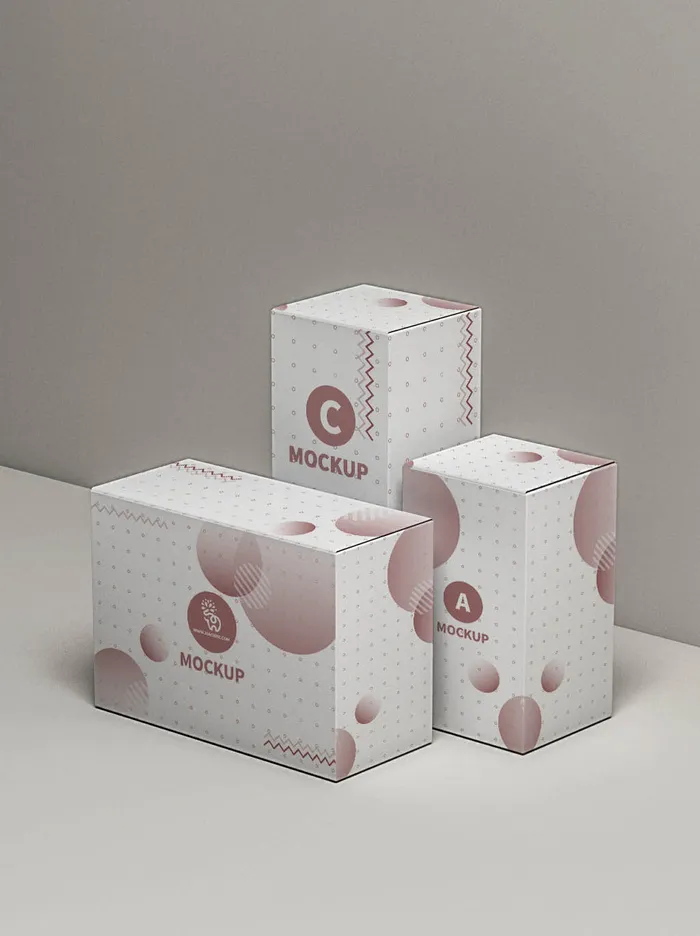 包装智能贴图样机VI效果PSD素材psd模版下载