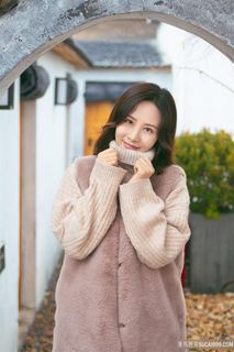 超高清美女人像摄影图片毛毛