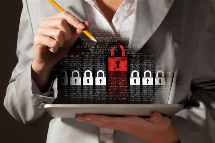 病毒警报人物设计插画