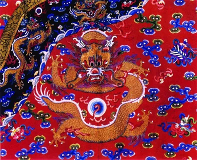 龙纹精美服饰图案素材 龙纹精美服饰图案素材