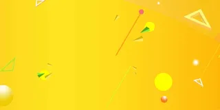 黄色大气海报背景