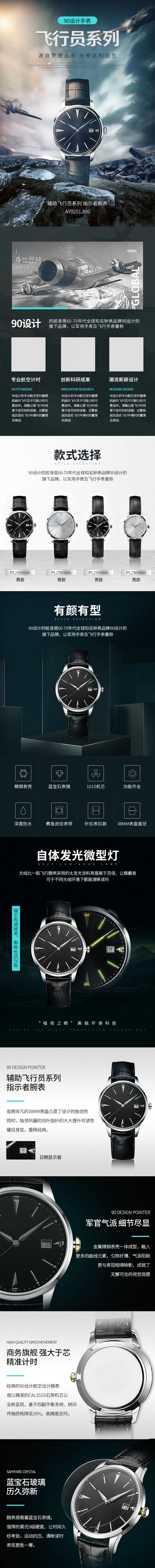 电商宝贝详情页模板(790x8000)psd模版下载