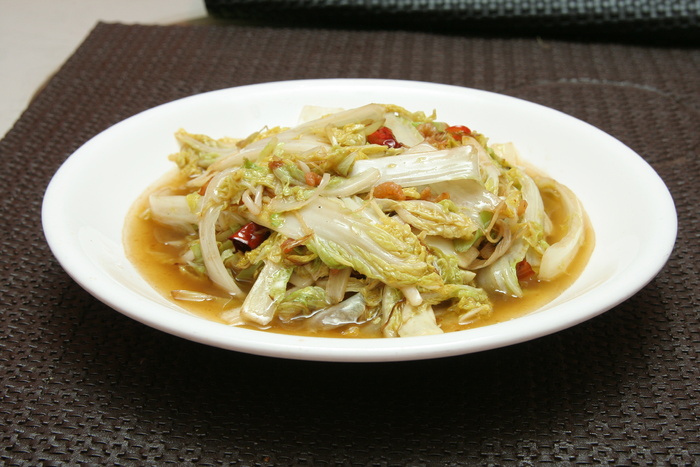 干炒娃娃菜16元