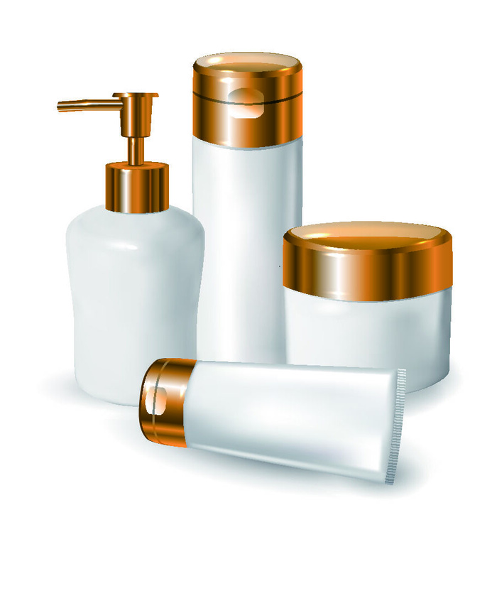 设计化妆品样品素材