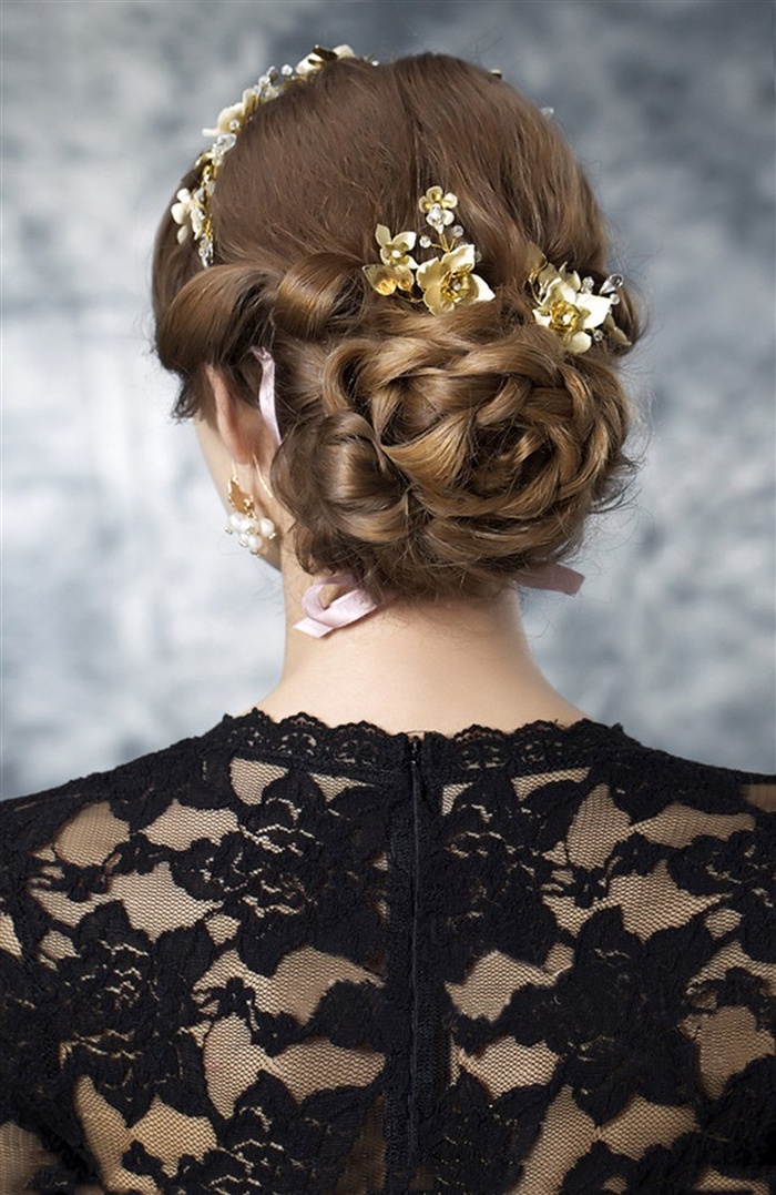 美女头饰图片美容图片