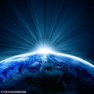 发光地球图画册配图片素材