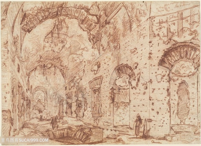 简约复古建筑装饰画