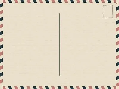 明信片 PNG免抠(400x300)