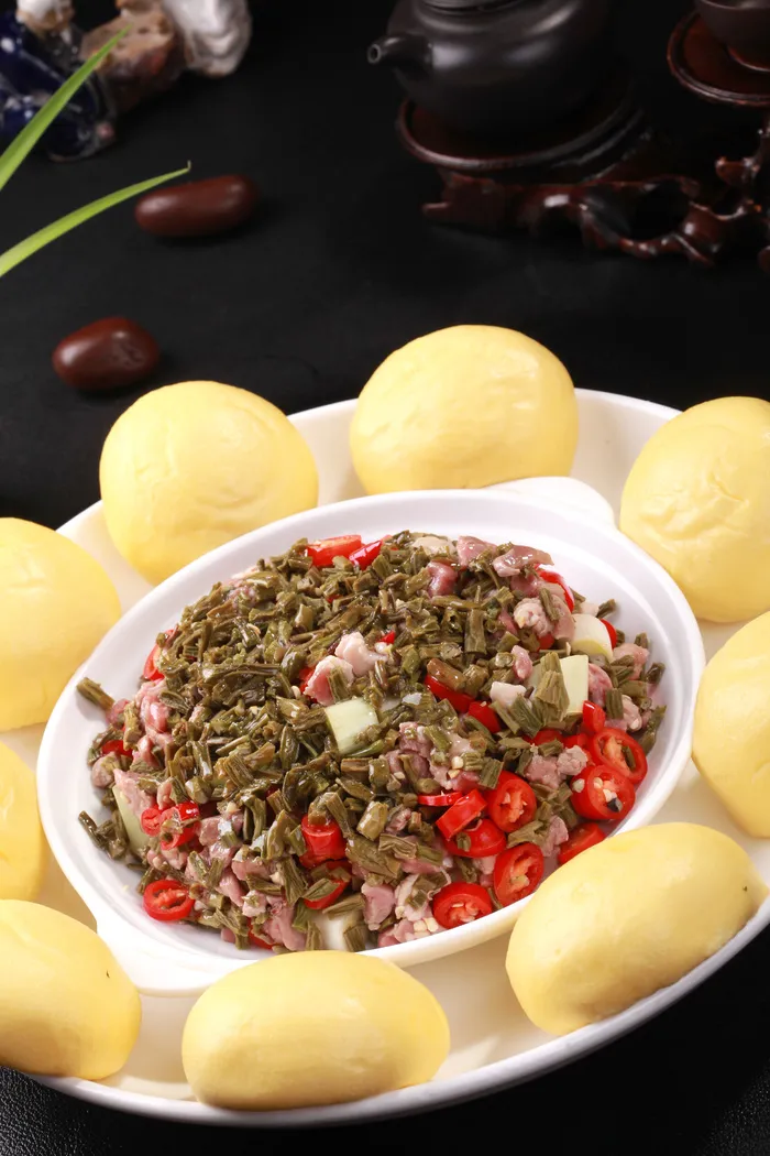 羊肉炒干豆角