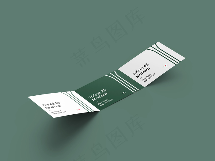 折页 样机  三折页 智能贴图 折页样机 三折页模板 三折页样机 psd模版下载