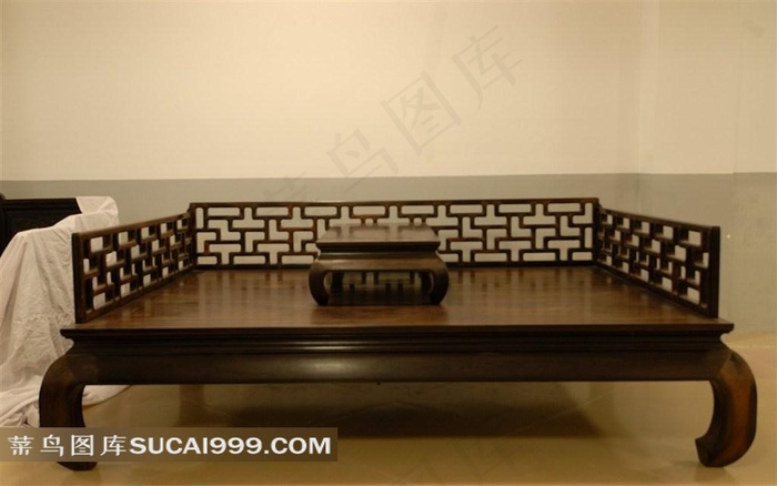 红木家具木卧榻图片