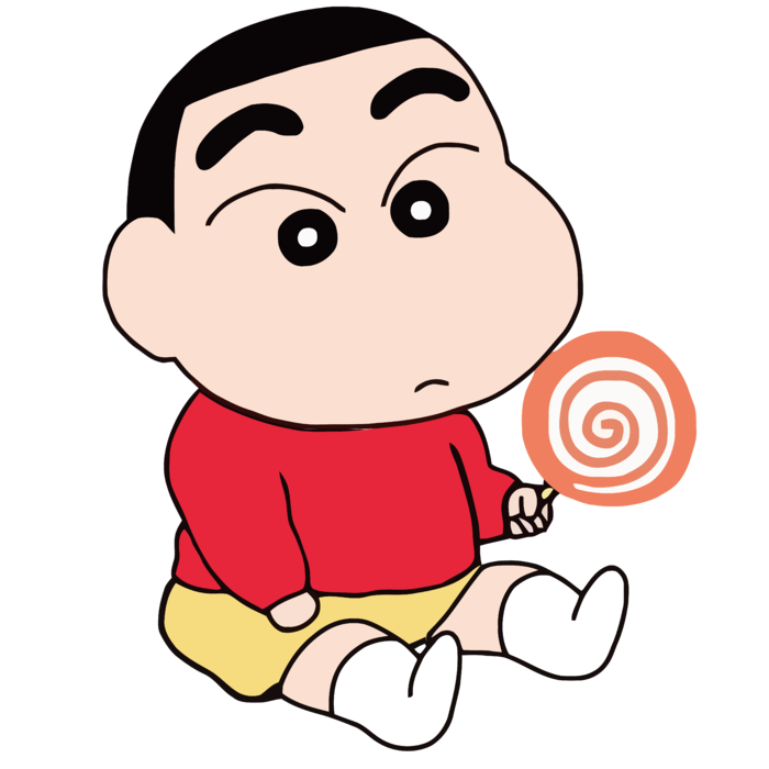 蜡笔小新可爱人物免扣素材