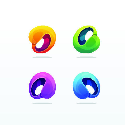 图标识标志公司字母企业商标品牌LOGO设计素材矢量模板