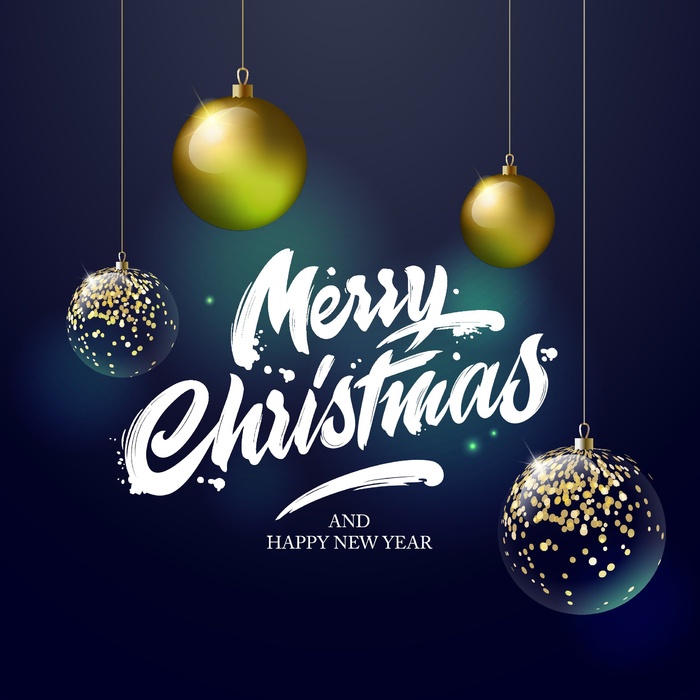 圣诞节圣诞树圣诞老人闪亮装饰电商促销折扣海报