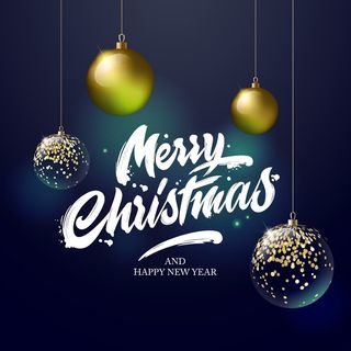 圣诞节圣诞树圣诞老人闪亮装饰电商促销折扣海报