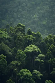 热带雨林森林树木摄影图