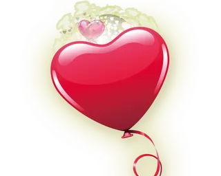 爱心心形卡通