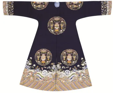 服装样式和花纹图案皇帝龙袍素材