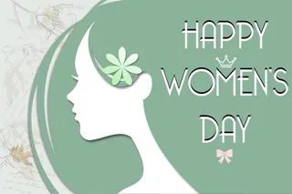 三八妇女节女神节贺卡素材