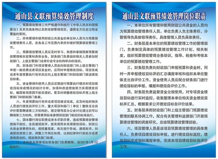 预算绩效管理制度牌cdr矢量模版下载