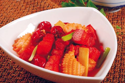 0911XC-574墨鱼红烧肉