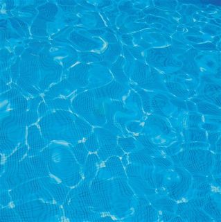 唯美蓝色水波图片