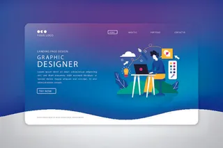 扁平化人物场景办公互联网等距ai矢量设计网页海报UI素材插画