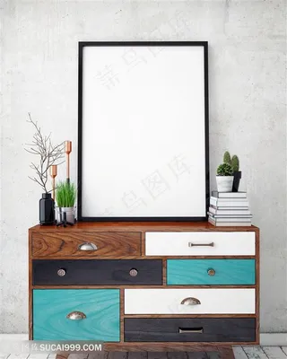 空白装饰画效果高清图片