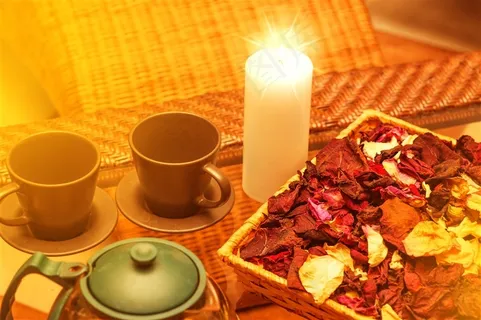 唯美的蜡特写高清图