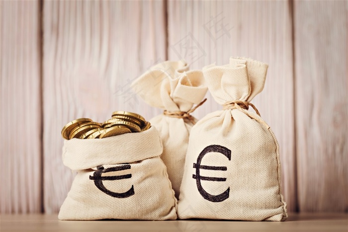 金融财富钱袋大图