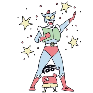 蜡笔小新可爱人物免扣素材