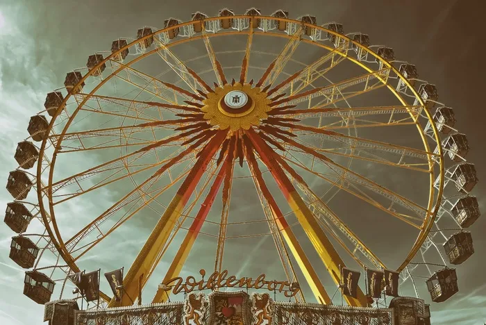 浪漫摩天轮摄影